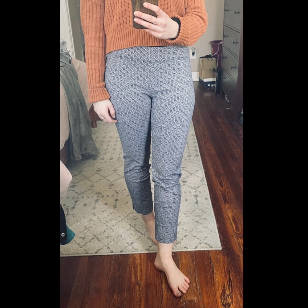 Patterned Work Pants